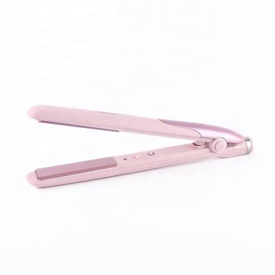 China New professional hair straightener style cabello planchas straightening irons flat iron infrared hair straightener with private label for sale