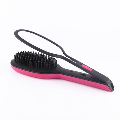 China Comb+Hair Straightener+Massage Brush New ZUOER Stylish Electric Hair Comb Professional Hair Straightener Brush With Teeth for sale