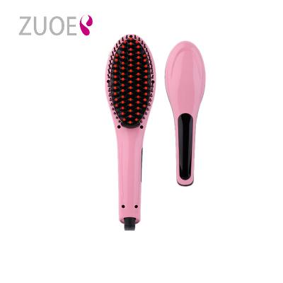 China Hair Straightener Top-reviewed Custom Magic Hair Comb Electric Hair Straightener Brush With Temperature Control for sale