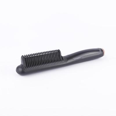 China Hotel Style New Electric Hair Straightener Brush 6 Level Hair Brush Straightener For Girl for sale