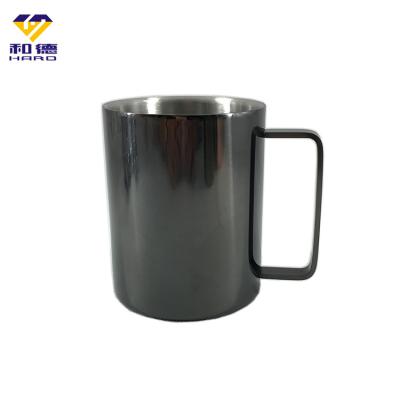 China Custom Viable Bear Office Milk Tumbler Travel Mug Home Tumbler Water Coffee Mugs Stainless Steel Drinks Mug With Handle for sale