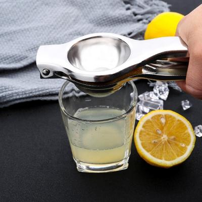 China Manual Hand Viable Squeezer Stainless Steel Lemon Lime Citrus Squeezer Metal Fruit Creamer For Kiki Watermelon Orange for sale