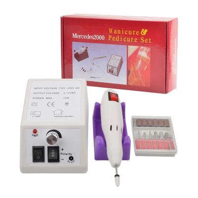 China Nail Art Drill Machine 20000RPM Electric Manicure Machine Nail Art Equipment NA014 for sale