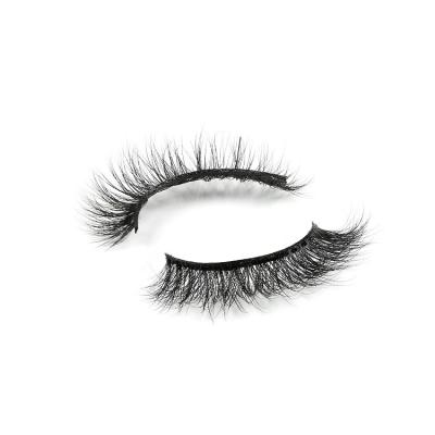 China 3D Crisscross Mink Eyelashes Vendor Custom Samples Tapered Mink Fake Eyelashes for sale