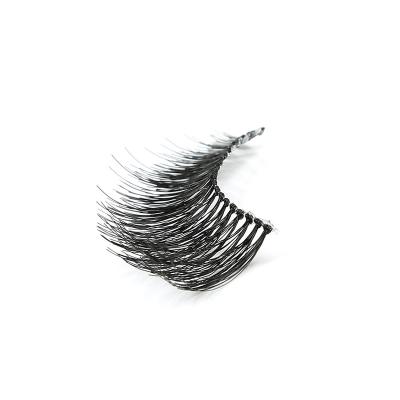 China Custom beauty lashes of different natural eyelash extensions packaging box 100% human hair 3d natural eyelashes for sale