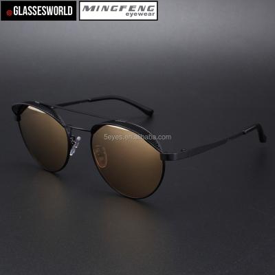 China High Quality Fashion Sunglasses Metal Frame Sunglasses With Wholesale Customize Men's And Women's Own Brand Sun Glasses for sale