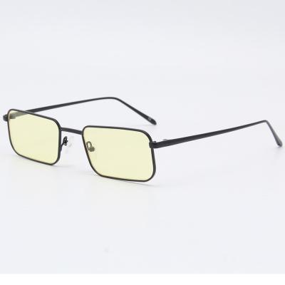 China Fashion sunglasses wholesale custom logo sunglasses M2792 stock metal sunglasses for sale