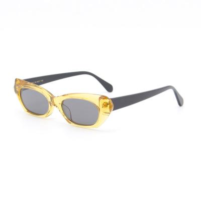 China Fashion Sunglasses Custom Shape Handmade Acetate Sunglasses UV400 Sun Glasses M2839 for sale