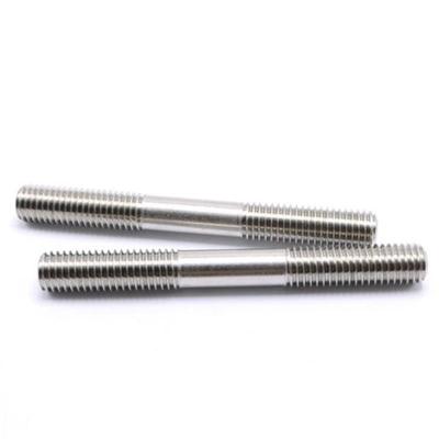 China Factory Price Wholesale Double Fix Thread Rod Stainless Steel Self Clinching Nut Stud Construction Bolt for sale