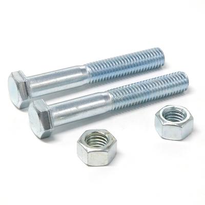 China Structural steel; Metal Buliding; Oil& Gas ; Tower& Polish; Wind Power 8.8 10.9 12.9 M6 M7 M8 Grade Galvanized Hex Head Bolts And Nut for sale