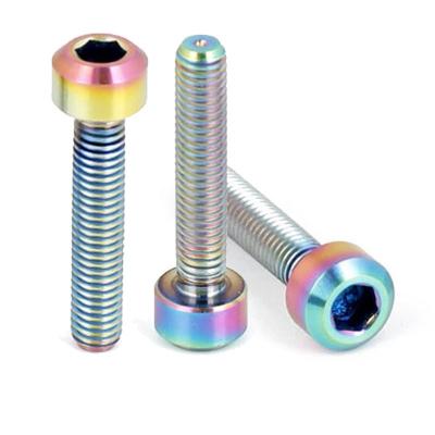 China Good Price Titanium Countersunk Alloy Steel Cup Head Hex Head Construction Bolts With Nuts Sets for sale