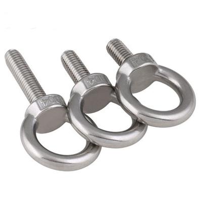 China ASME B 18.31.5 Building Fastener 304 Stainless Steel 316 Alloy Carbon Black Oxide Galvanized Lifting Eye Bolts for sale