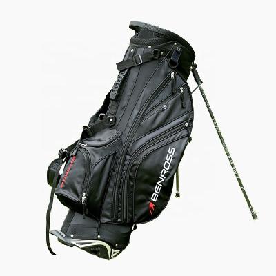 China Fashionable Design Competitive Custom Design Golf Bag Black Polyester Golf Rack Bag for sale