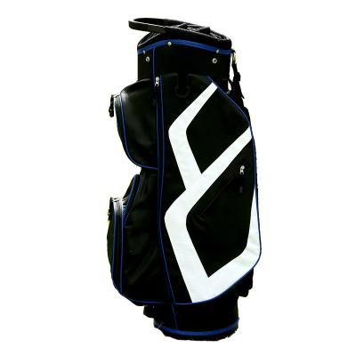 China Durable Durable OEM/ODM Black/White/Blue Polyester Golf Cart Bag Customized Golf Bag for sale