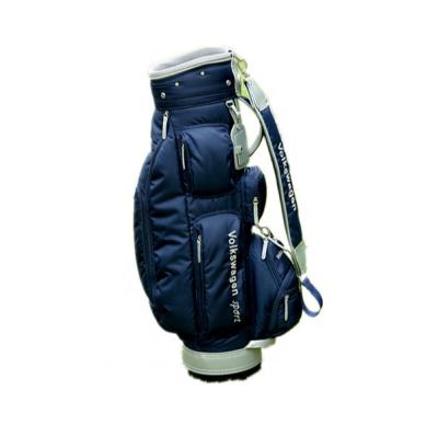 China Sports Polyester Material Navy Color Golf Cart Bag With Custom Logo for sale