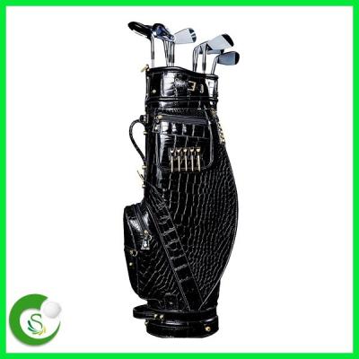 China PU Leather GENUINE LEATHER Carry Bag Sunday Bag Golf for sale