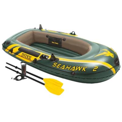 China INTEX-68347 PVC BOAT SEAHAWK 2 SET 2 Person Air Inflatable Fishing Boat For Sale for sale