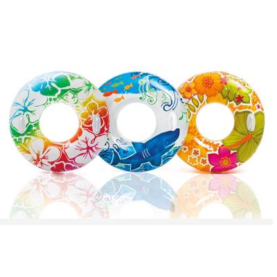 China INTEX-58263 Child TRANSPARENT TUBES Kids Swimming Rings Inflatable Swim Ring for sale