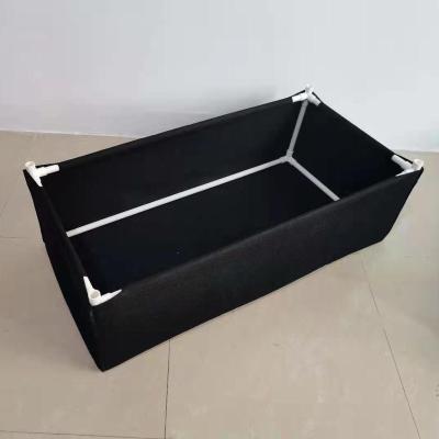 China Chinese Style Aeration Fabric Garden Raised Bed Planter Non Woven Felt Vegetable Grow Bed 1220cm*60cm*35cm for sale