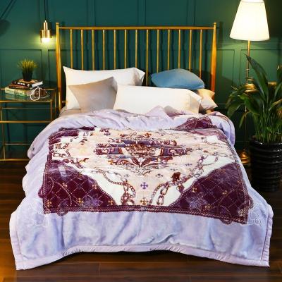 China Customizable Size Modern Premium Quality 200*230cm Vintage Color Print Covers Wholesale For Winter for sale