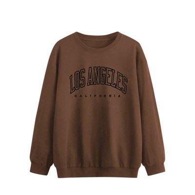 China Anti-Wrinkle Newly Loose Pullover Women's Winter Hoodie Fashion Casual Crewneck Print Vintage Oversized Sweatshirt for sale