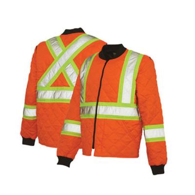 China Jackets Wholesale HI FORCE MAN Safety Reflective Bomber Jacket EN20471 for sale