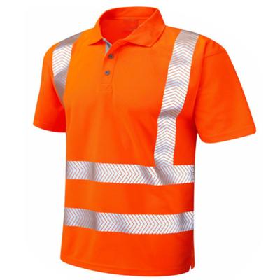 China Hi To Know Two Tone Cotton Drill Short Sleeve Anti-Shrink Shirt for sale