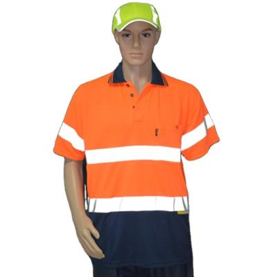 China Wholesale Eco - Friendly Workwear Safety 100%Polyester Shirts Hi Viz For Safety for sale