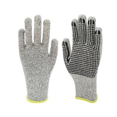 China Safety Cotton Work Gloves Gray Color Poly Cotton Glove Knitted Gloves Buyers and Durable Polyester Construction Industry Work Safety Gardening Gloves for sale