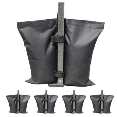 China Canopy Anchoring Outdoor Canopy Tent Bracket Knockout Sand Weight Support Sandbag Legging Bags For Tents Camping Sandbag Weighted Bracket for sale