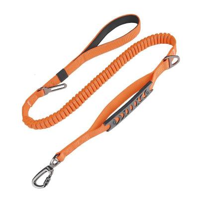 China Hot Selling Outdoor Reflective Amazon Pet Traction Bungee Rope Dog Walking Anti Breath Leash Pets Collar Adjustable Reflective Leash for sale