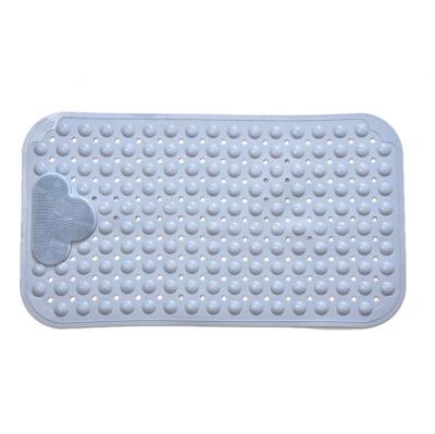 China NEW Amazon Viable Non Slip Soft Pad Safety Massage Spa Foot Bath Pad Suction Cup Washable Cover For Bathroom Tub for sale