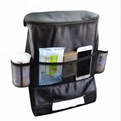 China Heat-Keeping Car Seat Organizer Multi-Pocket Travel Storage Bag Car Back Seat Pocket Cooler Bag with Mesh Pockets (Heat-Keeping) for sale