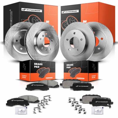 China Front & Rear Disc Brake Rotors & Ceramic Brake Pads for Chevrolet Impala Impala for sale