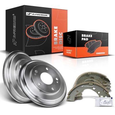 China Rear Brake Drums & Brake Shoes for Honda Civic 2006-2015 L4 1.8L for sale