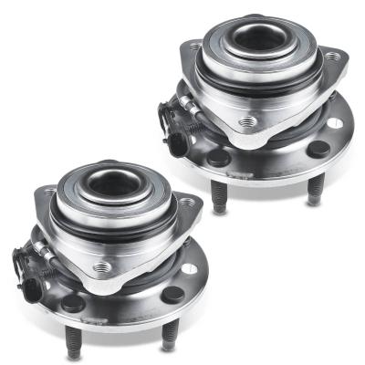 China 2x Front Wheel Bearing & Hub Assembly with ABS Sensor for GMC Jimmy Sonoma 1997-2003 Isuzu for sale