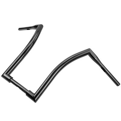 China 18in. Black Handlebars Harley-Davidson Dyna Fatboy Sportster 71-18 MHB3008BK for sale