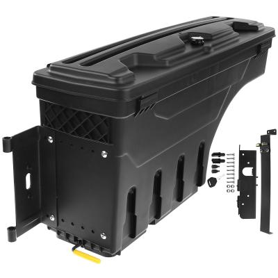 China Rear Driver Truck Bed Storage Box ToolBox for Chevy Silverado GMC Sierra 1500 for sale