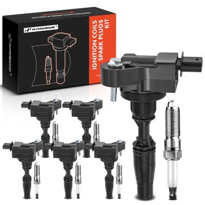 China 6x Black Ignition Coil & IRIDIUM Spark Plug Kits for Chevy Colorado GMC Cadillac for sale