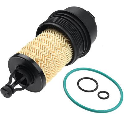 China Engine Oil Filter w/ Cap for Maserati Ghibli 2014-2019 Quattroporte Levante 3.0L for sale