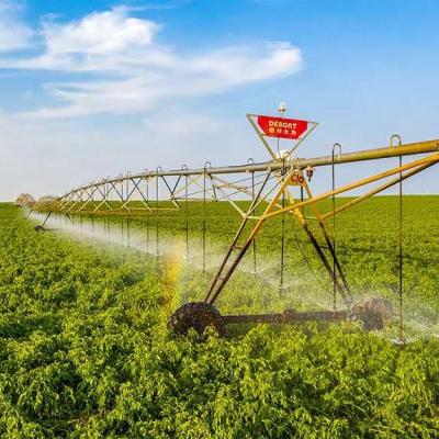 China Farms China 40HA Center Pivot Farm Agriculture Irrigation System In 6 5/8