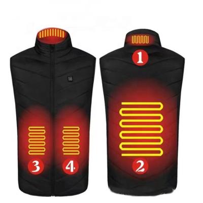 China Anti-wrinkle best price clothing men women electric heated jacket rechargeable heating vest new in stock for sale