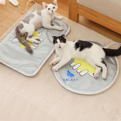 China Anti-static Electric Pet Heating Pad Cat Dog Mat Waterproof Small Electric Pad for sale