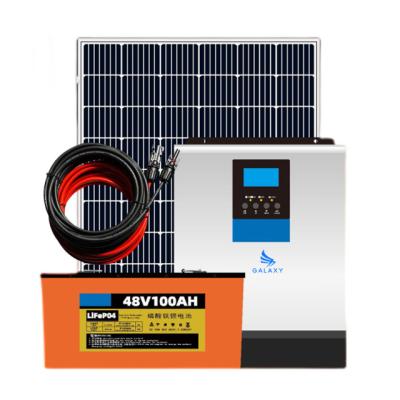 China - Home Complete System Solar Energy Storage 20KW 10KW 5KW 3KW Grid On Grid Hybrid Solar Power Systems for sale