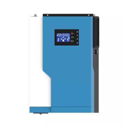 China PV to AC efficiency is much higher off-grid hybrid solar inverter 5.5KW solar hybrid solar inverter photovoltaic 110A 5500W 500V for sale