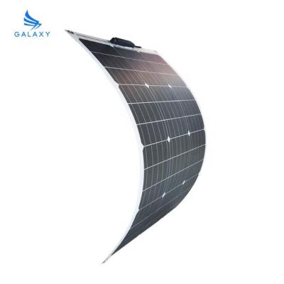 China 300w 400w 500w 166mmx166mm Flexible Mono Solar Panels Module Price Lightweight PERC Solar Panels For Boat for sale