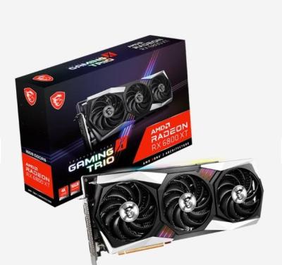 China New RX 6800XT OC 16G D6 AMD RX6800XT nitro workstation graphics card for sale