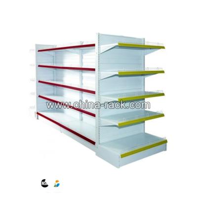 China Supermarket Retail Store Supermarket Display Wire Supermarket Shelf Single Metal Hanging Merchandise Shelving Grocery Shelves for sale