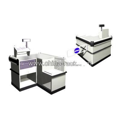 China Convery Automatic Beltless Supermarket Supermarket Checkout Counter for sale