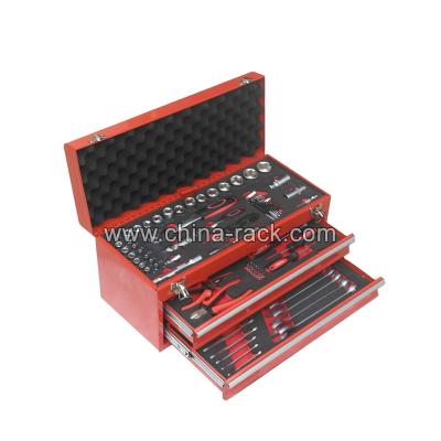 China Garage use; Household Use Hardware Hot-selling Metal We General Tool Kit Tool Box Send for sale